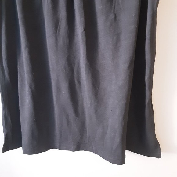 🌞 Bleu Gray New with Tags Cotton Modal Black Sleeveless Top Size Small - Picture 4 of 13